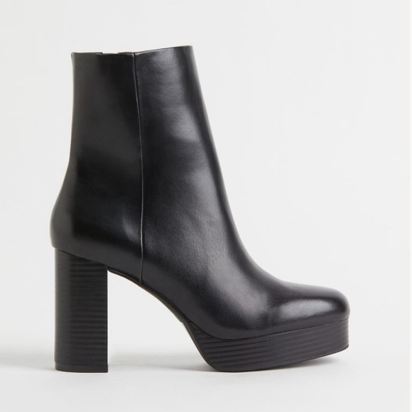 H&M Heeled Boots size 38 - Picture 1 of 7